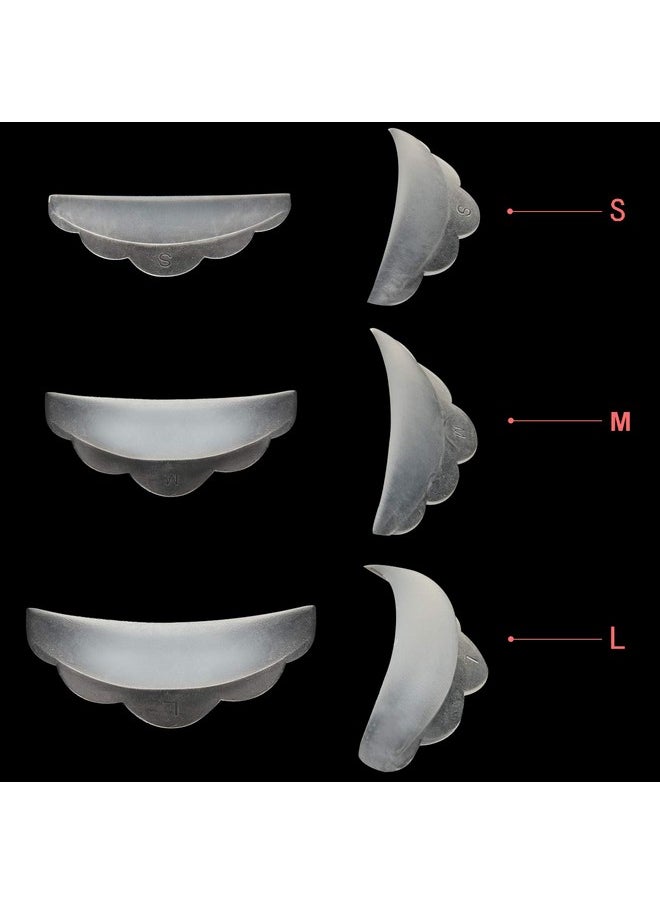 Zhanmai - Silicone Eyelash Perming Tool Set Include 6 Pairs Eyelash Perming Curler Silicone Pad And Lash Y Brush 13 Pieces Totally - Image 1