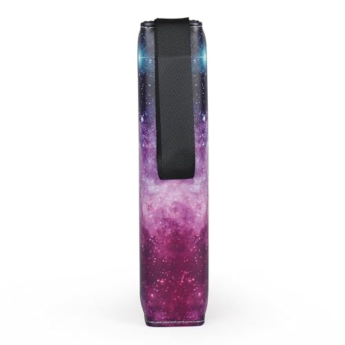 VEELAM 4 Pocket Trading Card Binders for 400 Cards, Purple Nebula Pattern - Image 4