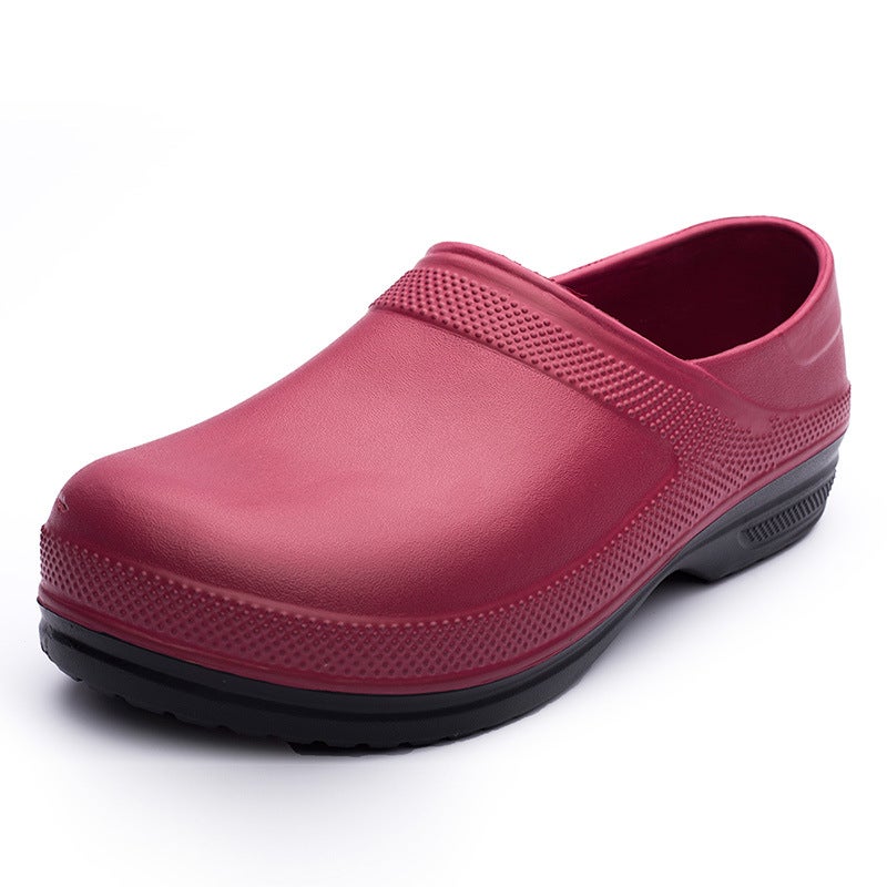 Waterproof Chef Shoes Women'S Kitchen Special Work Shoes Men'S Canteen Kitchen Oil-Proof Non-Slip Shoes Water Shoes Rubber Shoes - Image 1