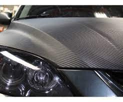 WISDOM 3D Black Carbon Fiber Vinyl Wrap Adhesive Sheet Roll Vinyl Sticker Tape for Cars Auto and Motorcycle DIY, Decoration Crafts (12" x 75) - Image 4