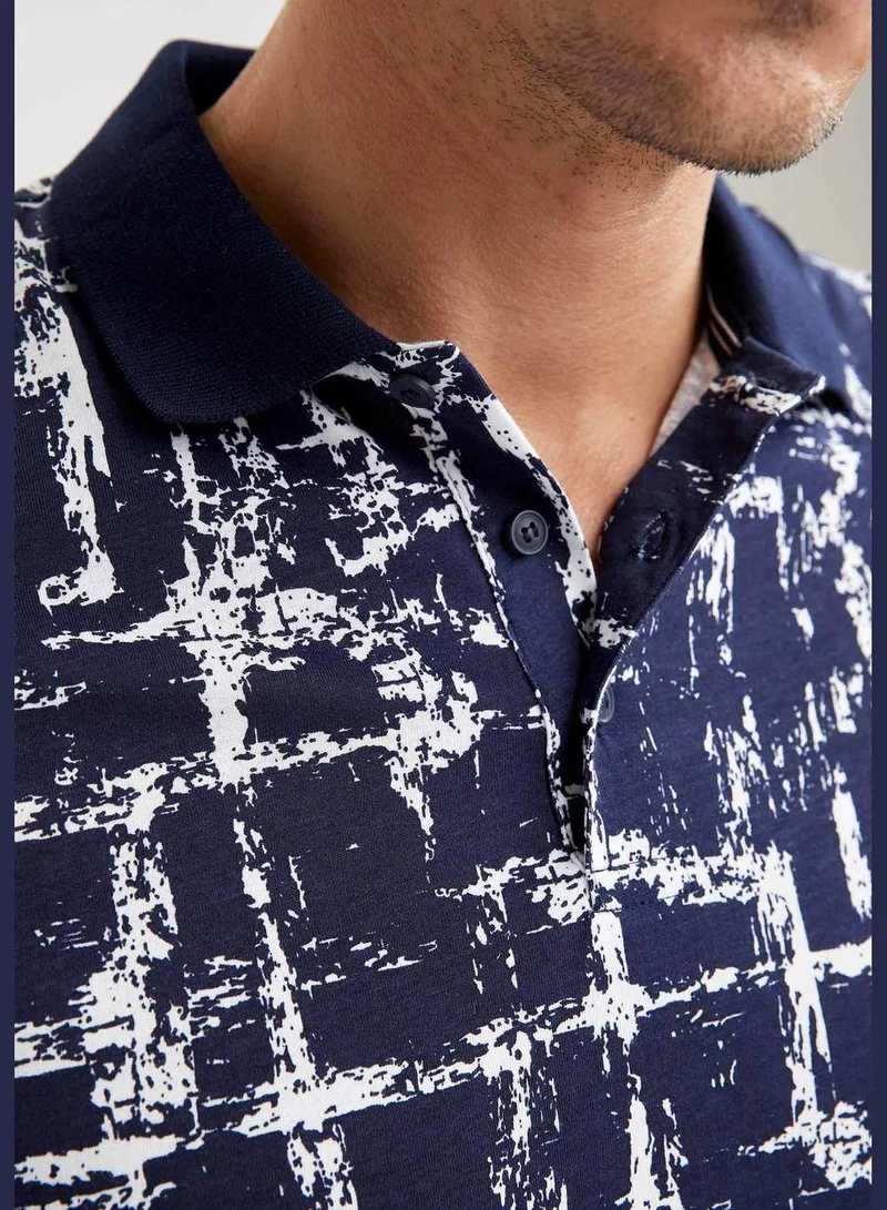 DeFacto Man Knitted Slim Fit Polo T-Shirt