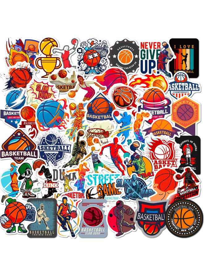 Bluejw 50 Graffiti Basketball Stickers American New Sports NBA Basketball Star Stickers - Image 2