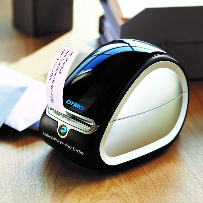 DYMO Authentic LW White Mailing Address Labels, DYMO Labels for LabelWriter Label Printers, 1-1/8" x 3-1/2", 2 Rolls of 350 (700 Total) - Image 5