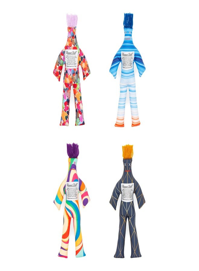 Dammit Doll - Funny Stress Relief Gag Gift, Random Color - for Anger & Frustration Relief - White Elephant or Emotional Support Doll for Adults & Women - 4 Count - Image 1