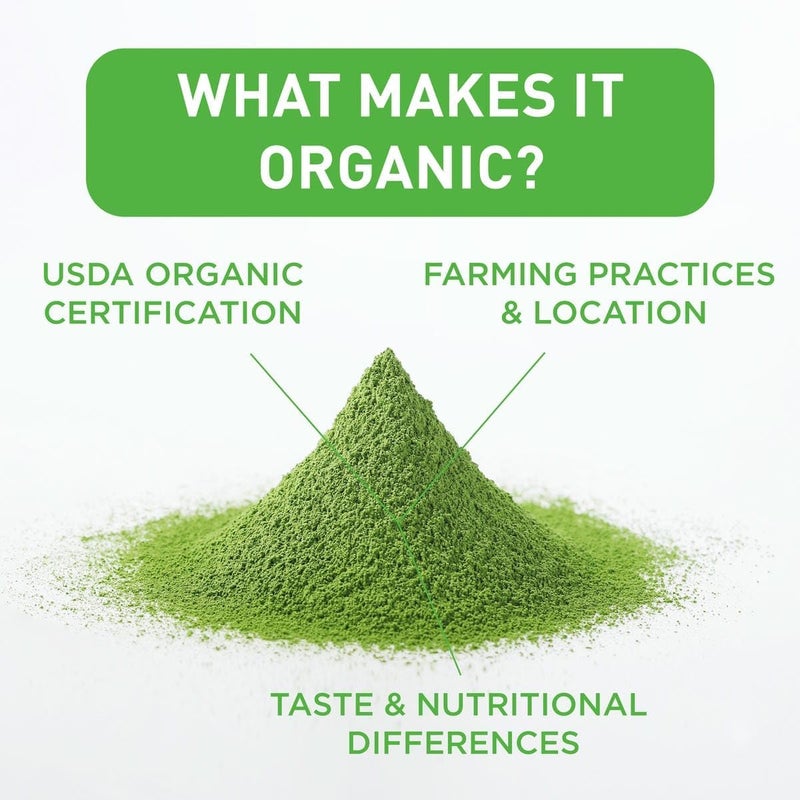 Aiya Organic Ceremonial Matcha Tea - 100g - Image 3