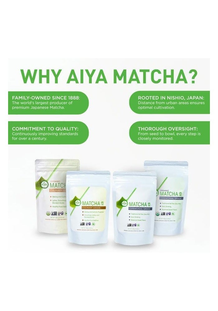 Aiya Organic Ceremonial Matcha Tea - 100g - Image 5