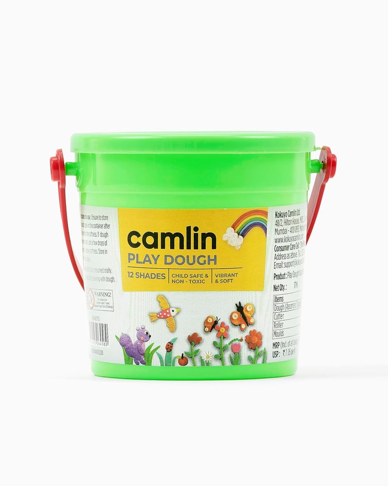 Camlin Modelling Dough 12 Shades 156g 4946115 - Image 1