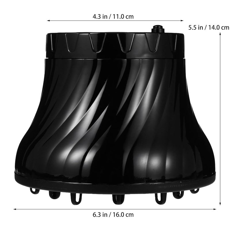 OSALADI Hair Diffuser Blow Dryer Cover Black Salon Hair Blower Accessory for Curl Definition and Volumizing Styling - Image 2