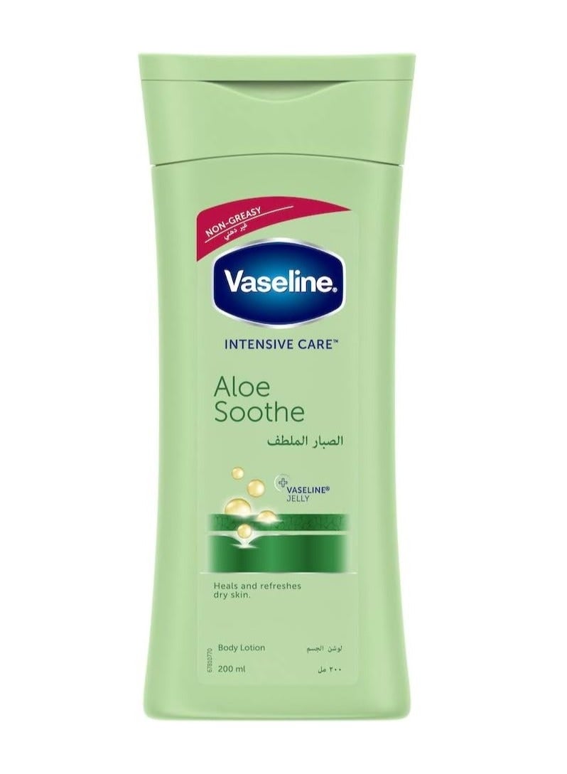 Vaseline Intensive Care Aloe Soothe Body Lotion 200ml - Image 1