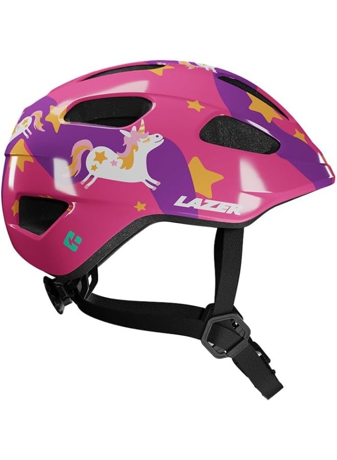 Lazer Helmet Pnut 2.0 KC CE/ Purple Pony (Turnfit) Kids Bike Helmet, Lightweight Bicycling Helmet for Children, Youth Unisex Cycling Head Gear, One Size - Image 1