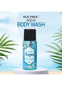 Old Tree Aqua Bath Gel Toiletries Kit 20Ml (Set Of 100 Pcs) Travel Size Bath Gel For Body Wash Hotel Guest House Hotel Amenities And Accessories  - Image 2