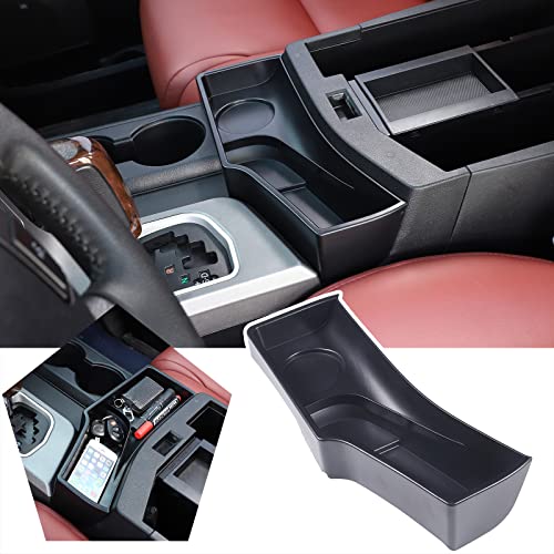 HAPPYHORSE Center Console Storage Box for Toyo-ta Tundra 2007-2013 Automotive Center Control Handrails Under Storage Box Pallet Accessories - Image 1