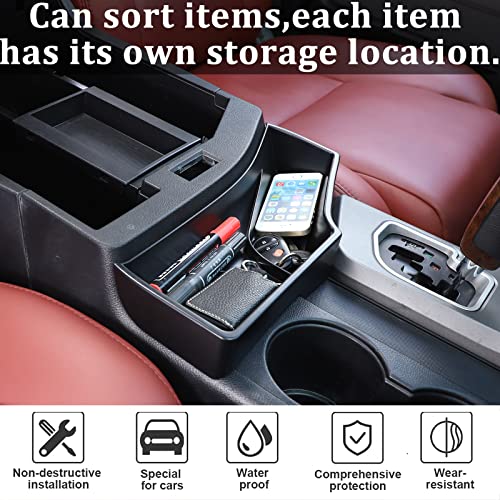 HAPPYHORSE Center Console Storage Box for Toyo-ta Tundra 2007-2013 Automotive Center Control Handrails Under Storage Box Pallet Accessories - Image 3