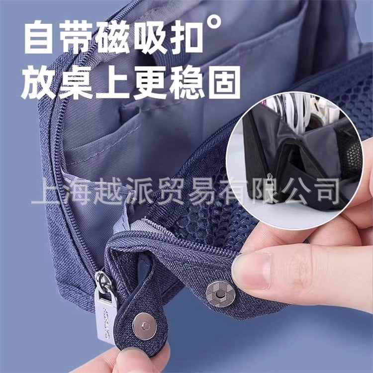 Guoyu Pencil Bag One Meter New Pure Multifunctional Pencil Bag Student Stationery Bag Can Stand To Receive Japanese Haco Pencil Bag - Image 4