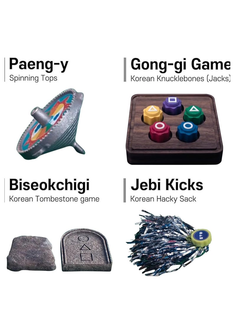 Korean Traditional Play Game, Korean Folk Game Set - Gong-gi, Biseokchigi, Jebi chagi, Paeng-y, DDAKJI Game Set, Family Travel Game - pzsku/Z3A45F39DE349C7BEC2C3Z/45/_/1739951267/8f3f7a86-398d-4ffe-936c-e765711ca049