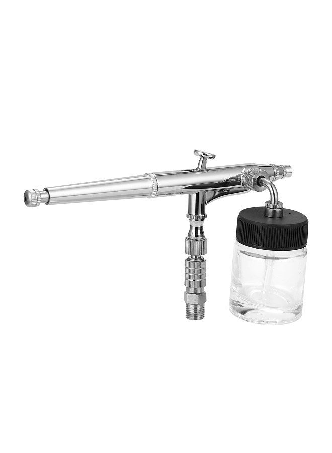 Professional Airbrush Set for Model Making Art Painting with G1/8 Adapter Wrentch 2 Fluid Cups 2Needles 2 Nozzles  - Image 5