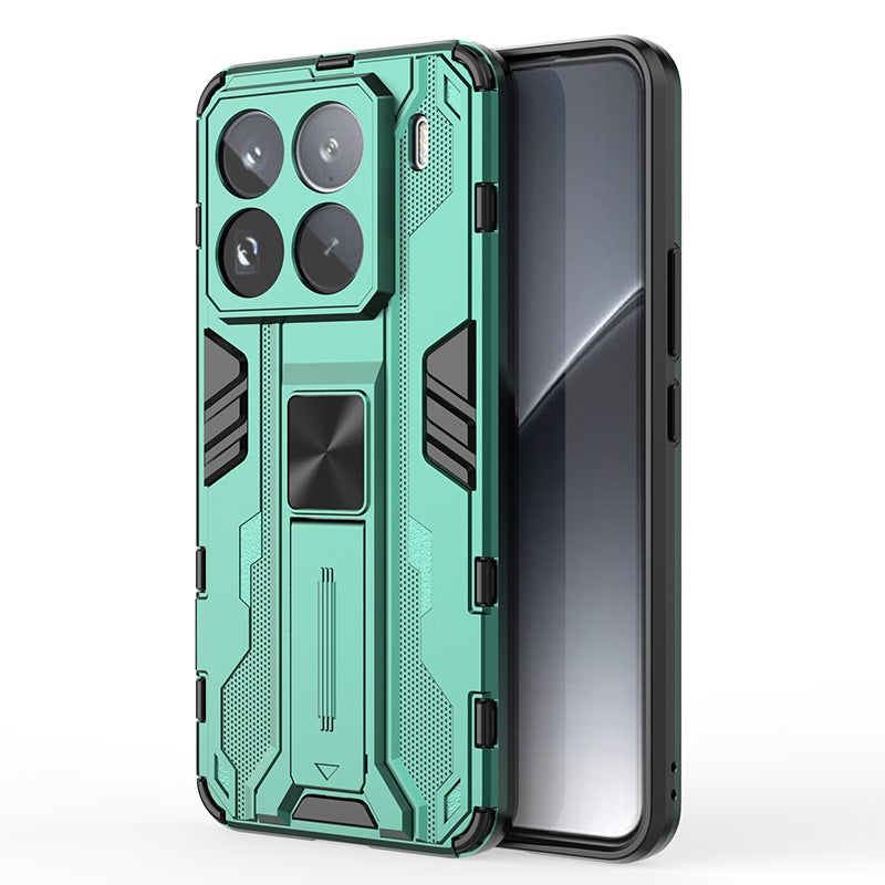 غطاء MagSafe بTPU لـ Redmi Note 13 Pro باللون أخضر مغناطيسي بوظيفة حامل من مادة TPU مع مغناطيس قوي وحماية من السقوط مع مقاوم للصدمات مع حامل قائم للتخزين العملي للمدرسة للهدايا - Image 1