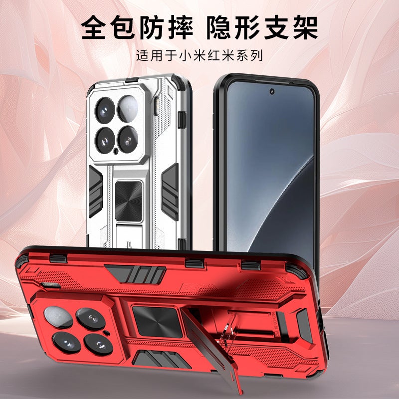 غطاء MagSafe بTPU لـ Redmi Note 13 Pro باللون أخضر مغناطيسي بوظيفة حامل من مادة TPU مع مغناطيس قوي وحماية من السقوط مع مقاوم للصدمات مع حامل قائم للتخزين العملي للمدرسة للهدايا - Image 2