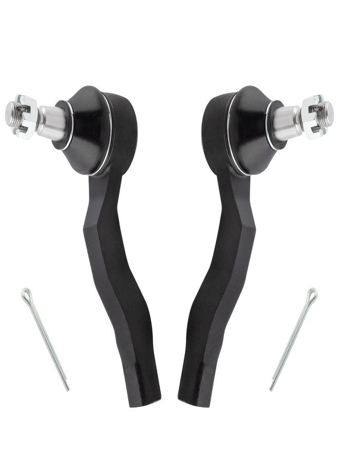 بوكسي وصلات طرفية خارجية أمامية لقضيب التوجيه من BOXI (قطعتان) مناسبة لسيارات إنفينيتي G35 موديلات 2003-2006 ذات الدفع الخلفي، وإنفينيتي G35 كوبيه موديل 2007، ونيسان 350Z موديلات 2003-2009 | ES80579 ES80578 - Image 1