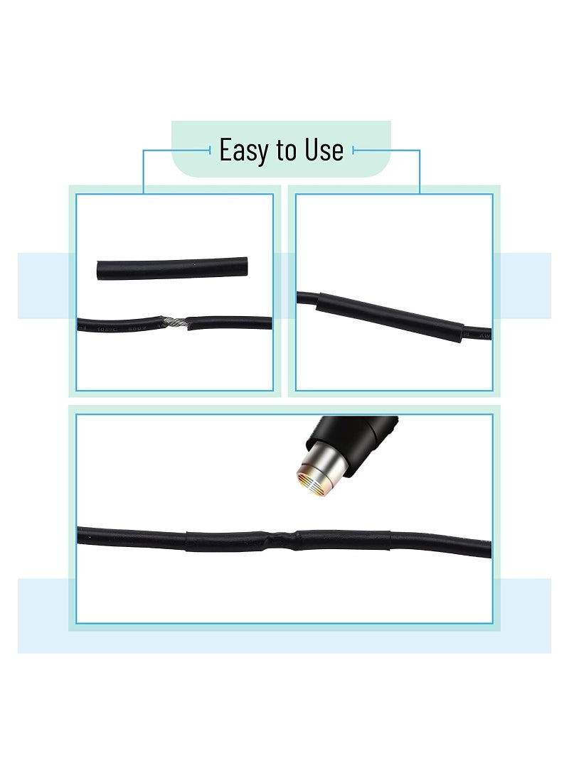 Heat Shrink Tubing Kit, 11 Sizes, Ratio, 580 pcs, Heat Shrink Wrap, Wire Shrink Wrap Tubing, Wire Shrink Tubing, Wire Heat Shrink, Electrical Shrink Wrap Tubing, Shrink Tubing for Wires - Image 5