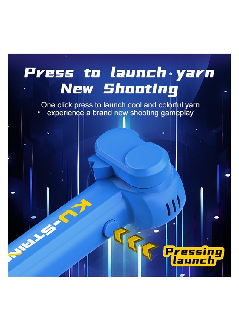 Generic - Rope Launcher, Lasso Toy, Glow in The Dark String Cool Loop Rope Shooter, Blue - Image 1