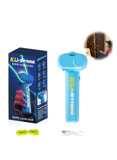 Rope Launcher, Lasso Toy, Glow in The Dark String Cool Loop Rope Shooter, Blue