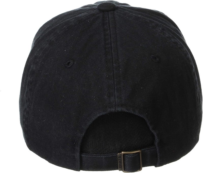 ZHATS NCAA Mens Adjustable Scholarship Hat Black - Image 2