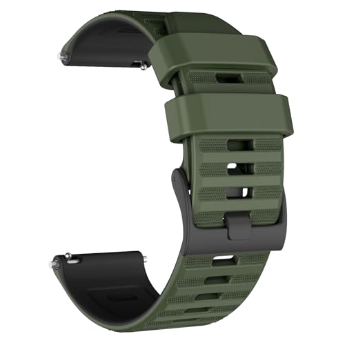 MYSNBKN Compatible with Suunto 9 Baro Band 24mm Width Soft Watch Straps Sport Bands Replacement for Suunto 9/Suunto 7/Suunto D5 Smartwatches - Image 1