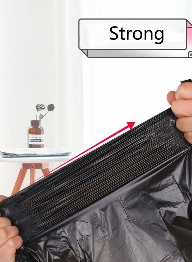 Gereen Black Trash Bag, 9-12 Gallon Tall Kitchen Trash bag Garbage Bag Trash Can Liner (9-12 Gallon(100 Count), Black) - Image 4