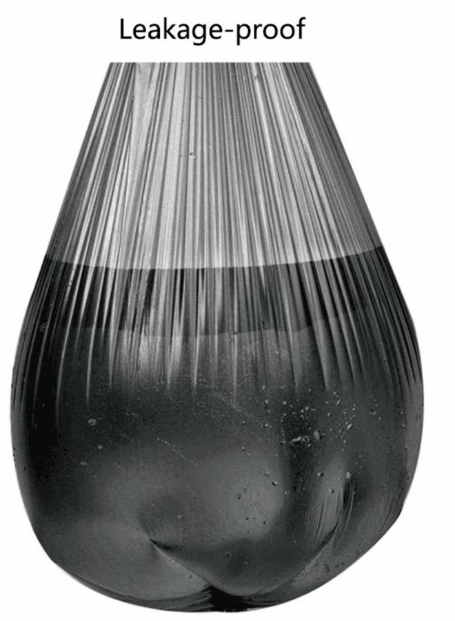 Gereen Black Trash Bag, 9-12 Gallon Tall Kitchen Trash bag Garbage Bag Trash Can Liner (9-12 Gallon(100 Count), Black) - Image 5