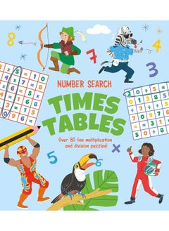 Number Search: Times Tables: Over 80 Fun Multiplication and Division Puzzles!  - Image 4