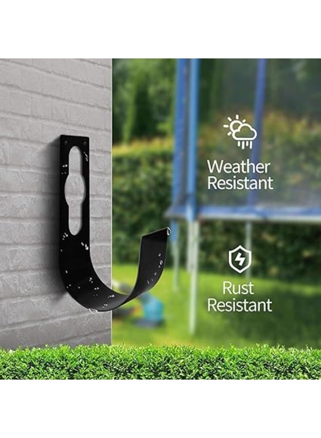 Generic MySouq-Store Garden Hose Hanger Wall Mount Heavy Duty Hose Holder Hook Fit to 50Ft 75Ft Expandable Hose - Made By MySouqEg Store (1, one size)  - Image 4