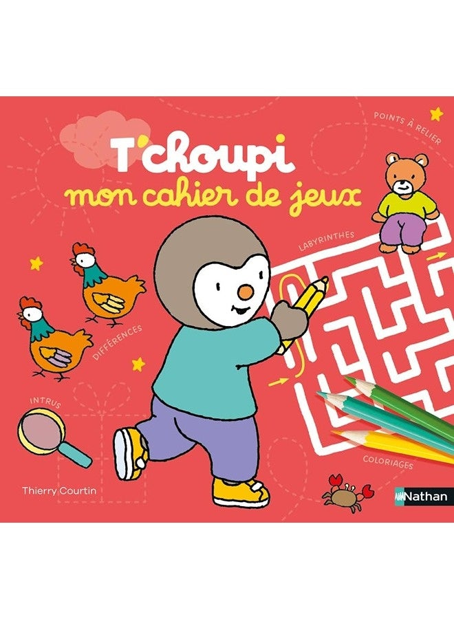 Tchoupi Mon Cahier De Jeux 