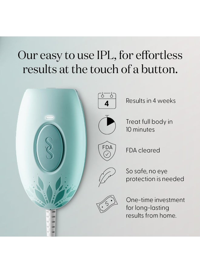 سموث سكن  جهاز إزالة الشعر بالليزر Pure Mini Lite IPL (باللون الأخضر) – نتائج طويلة الأمد لإزالة الشعر من الجسم والوجه. - Image 4