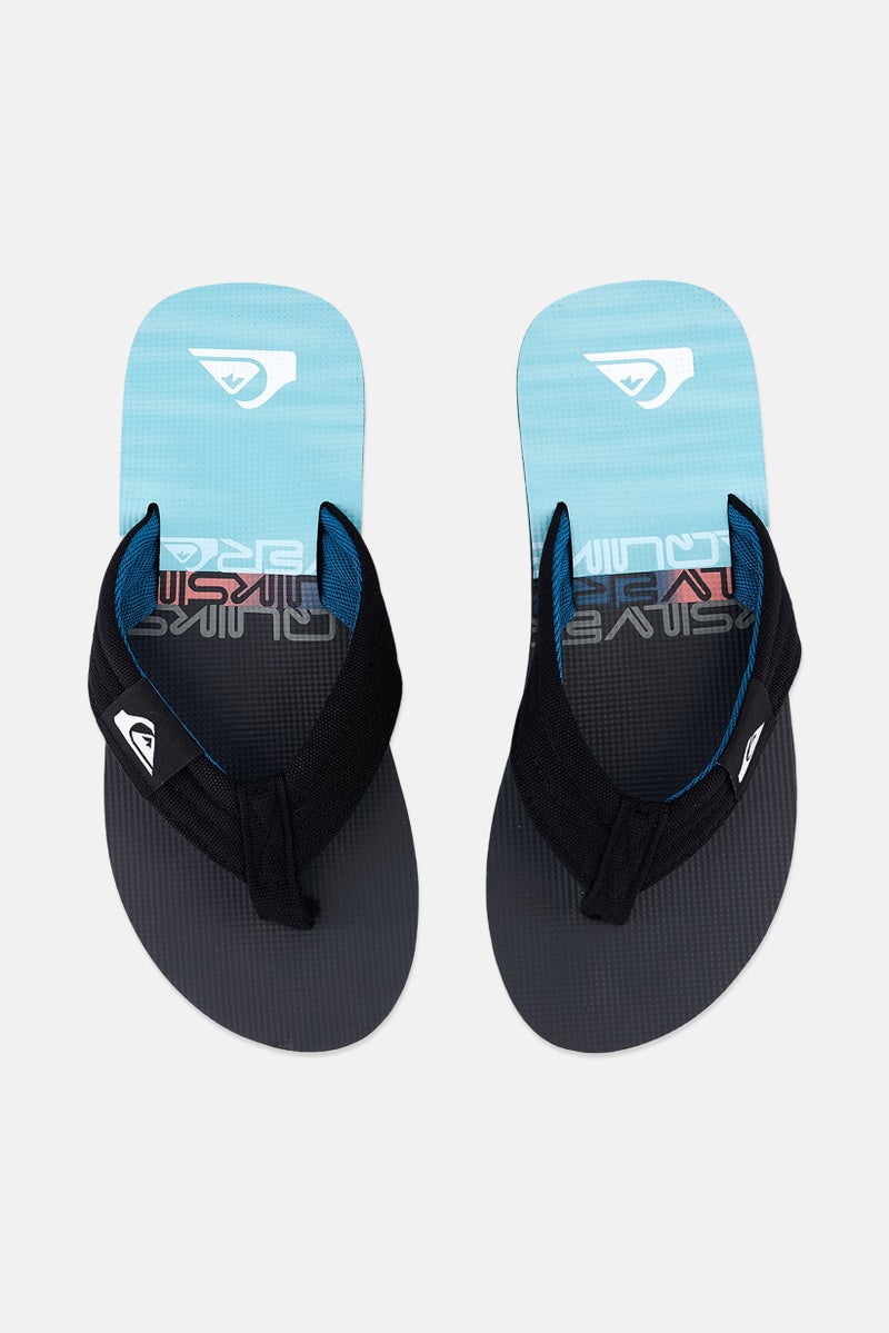 QUIKSILVER نعال أطفال أولاد سهلة الارتداء، متعددة الألوان - Image 2