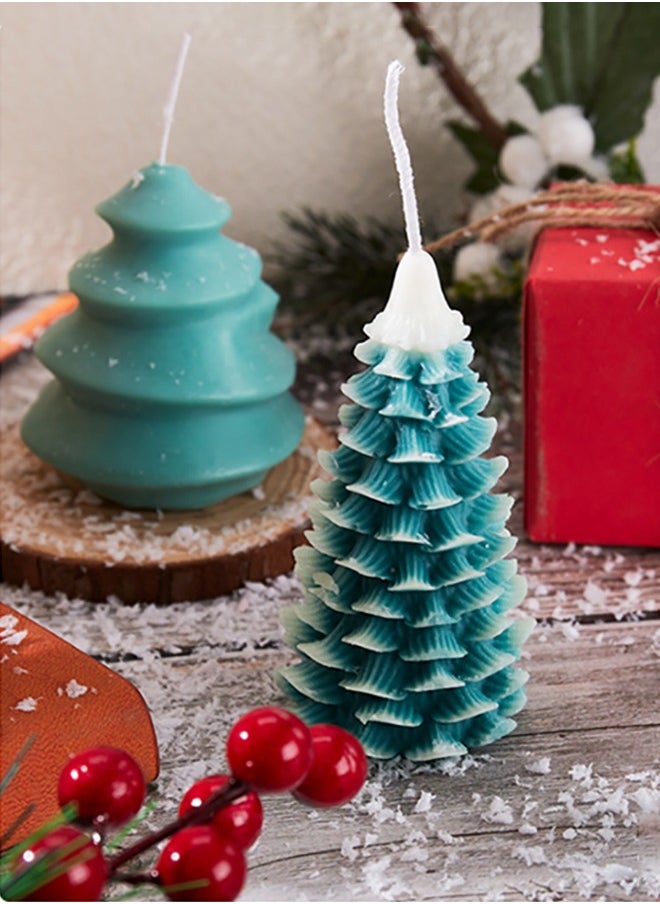 4 different sizes of Christmas tree shaped candles, Christmas tree scented candles, tree shaped candles, household candles, gifts, Christmas parties, holidays, New Year decorations - pzsku/Z3A46951EE3A841A89F66Z/45/_/1732269412/521c971b-8b7d-42f8-90cd-4c26c3fbc9d5