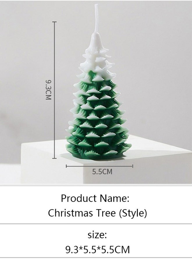 4 different sizes of Christmas tree shaped candles, Christmas tree scented candles, tree shaped candles, household candles, gifts, Christmas parties, holidays, New Year decorations - pzsku/Z3A46951EE3A841A89F66Z/45/_/1732517303/d1432a26-f9e5-40ba-93fe-f9c10935f40b