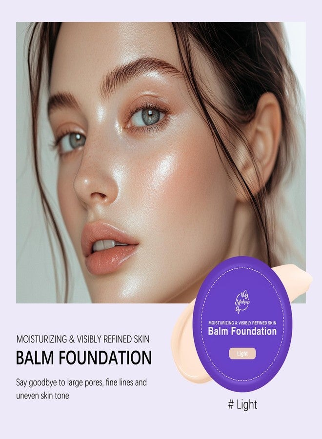 DIMOT Bounce Balm Foundation | Age-Defying Hydrating Foundation with Powder Puff for Mature Skin, Buildable Coverage, Blurs Fine Lines & Smooths Texture, Long-Lasting Satin Finish (Light) - Image 3