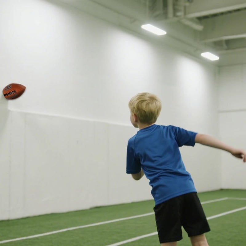 ENDPASS Pass and Catch Pass Back Football Training Practice Equipment for Youth Ball Handling Shooting Skill Improving Supplies (Brown, Size 3) - Image 4