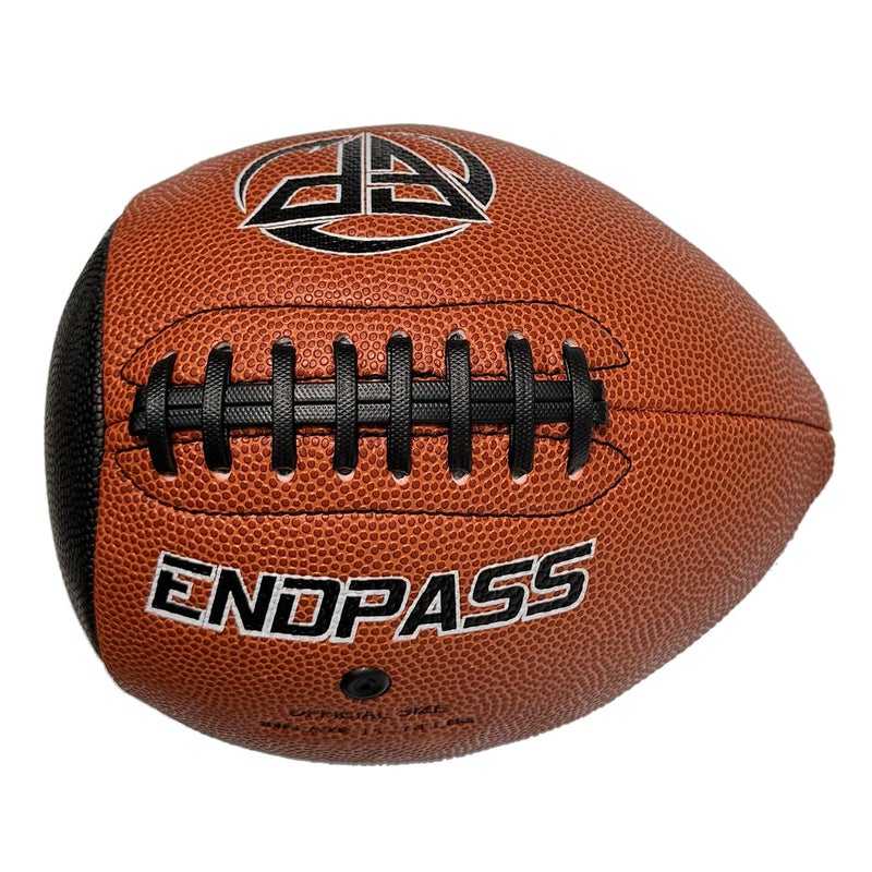 ENDPASS Pass and Catch Pass Back Football Training Practice Equipment for Youth Ball Handling Shooting Skill Improving Supplies (Brown, Size 3) - Image 1