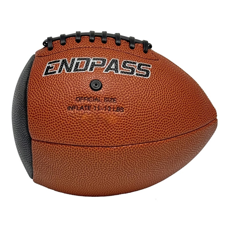 ENDPASS Pass and Catch Pass Back Football Training Practice Equipment for Youth Ball Handling Shooting Skill Improving Supplies (Brown, Size 3) - Image 3