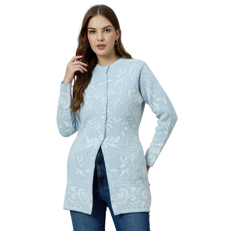 Duke Women Long Coat Shortstyle Cardigan - Image 5