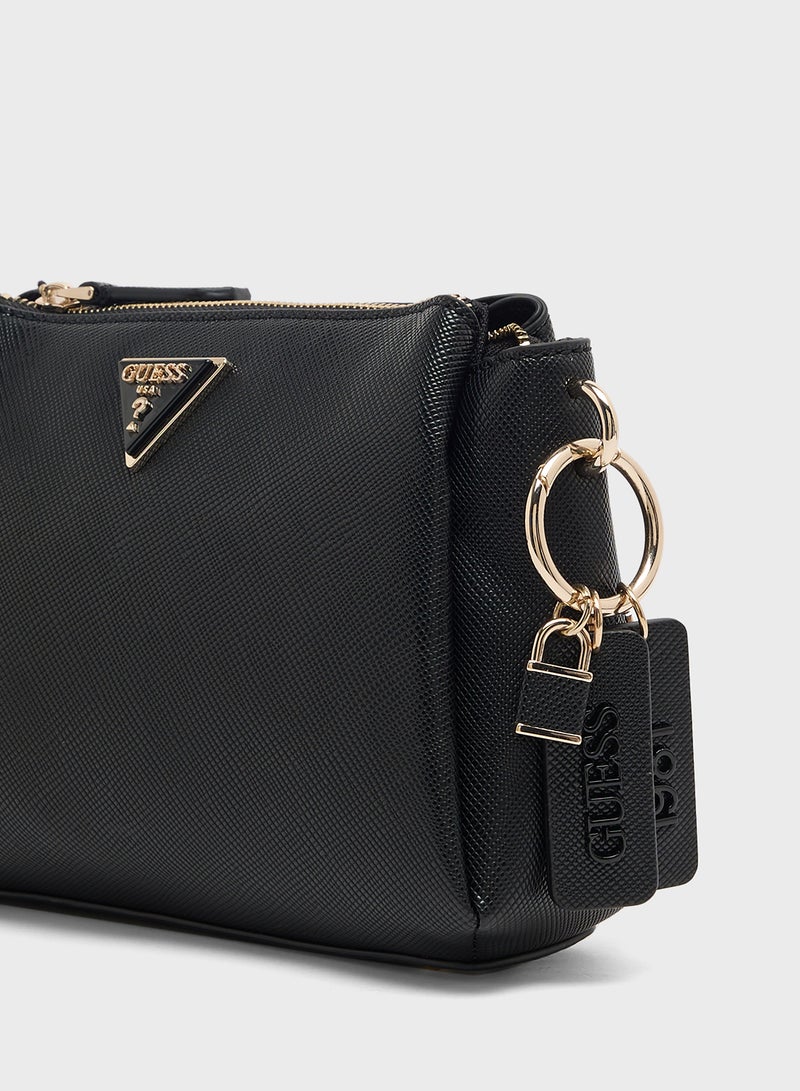 GUESS Noelle II Tri Compartment Crossbody  - Image 4