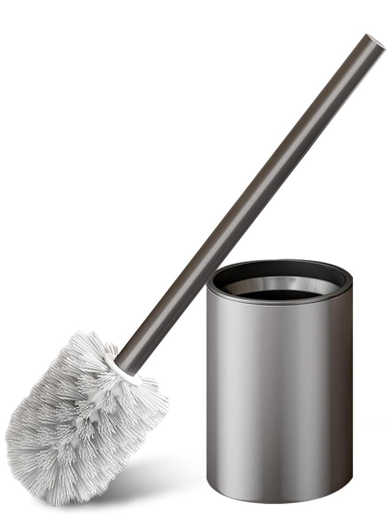 Toilet Brush, Toilet Brush and Holder Set, Bathroom Cleaning Brush, Rust-Free with 304 Stainless Steel Handle Toilet Cleaner Brush with Durable Scrubbing Bristles, Splash-Proof - pzsku/Z3A46A5E306E56335BEC0Z/45/_/1735279087/a8eaede4-b264-4b51-95e4-473d531945fc