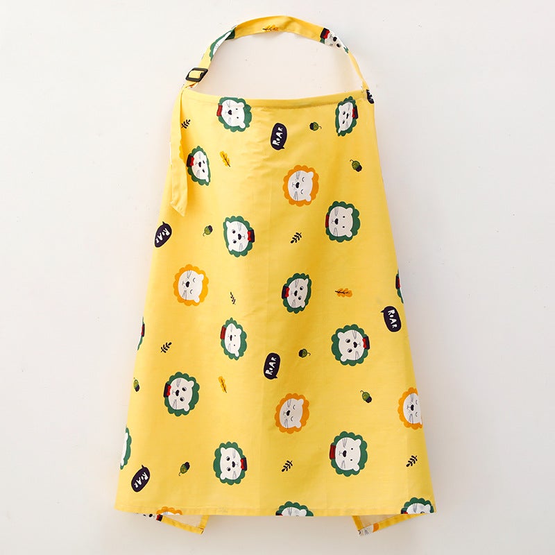 Cotton nursing towel nursing towel outdoor nursing shawl multi-functional spring, summer and autumn covering towel sling cover cloth anti-exposure - Image 1