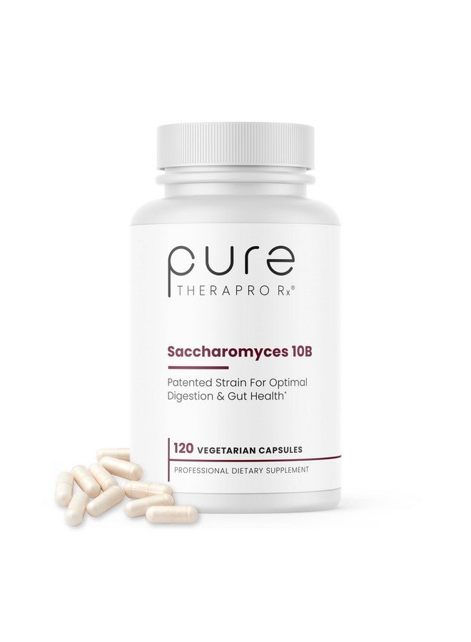 Pure Therapro Rx Saccharomyces 10B - Saccharomyces Boulardii, 10 Billion CFU Per Serving, Patented Strain: Lynside CNCM I-3799, Probiotic Capsules, Probiotics for Men and Women - 120 Count - Image 1