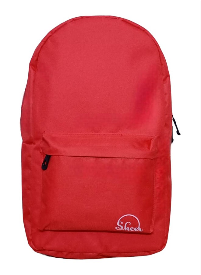 Sheer Fabric-Made Backpack  - Image 1