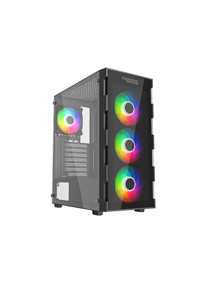TWISTED MINDS - CP BUDGET GAMING/WORKSTATION DESKTOP PC : RYZEN 7 PROCESSOR | 16GB RAM | RTX 3060 12GB DDR6 GRAPHICS | 512GB NVME +2TB HDD| WINDOWS 11 | WIFI BT READY - Image 1