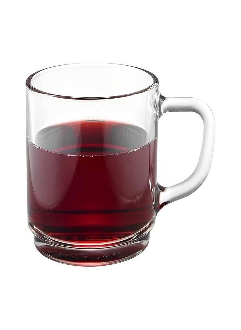 Clear Glass Tea Cup - 200 ml -3 Piece - Image 4