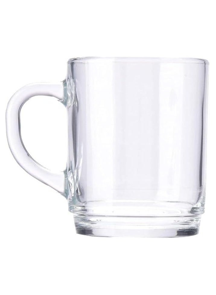 Clear Glass Tea Cup - 200 ml -3 Piece - Image 3